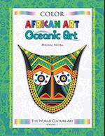 Color World Culture : African Art & Oceanic Art 