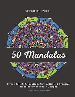 50 Mandalas - Coloring Book for Adults