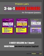 Preston Lee's 3-in-1 Book Series! Beginner English, Conversation English Lesson 1 - 20 & Beginner English 100 Word Searches For Portuguese Speakers