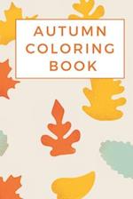 autumn coloring book