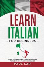 Learn Italian For Beginners