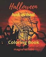 Halloween Trick or Treat Coloring Book