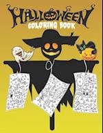 Halloween Coloring Book