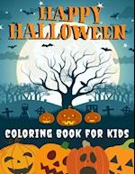 Happy Halloween Coloring Book for kids