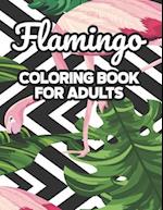 Flamingo Coloring Book For Adults