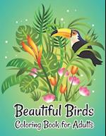 Beautiful Birds Coloring Book for Adults