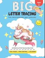 Big Letter Tracing For Preschoolers And Toddlers