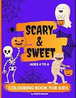 Scary and Sweet Colouring Book