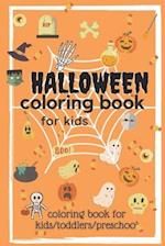 halloween coloring book for kids