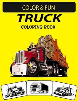 Truck Coloring Book