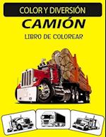 Camión Libro de Colorear