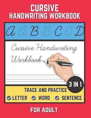Cursive Handwriting Workbook For Adult