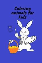 Coloring animals for kids