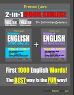 Preston Lee's 2-in-1 Book Series! Beginner English 1000 Words & Beginner English 100 Word Searches For Indonesian Speakers