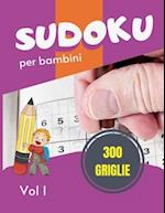 Sudoku per bambini - 300 griglie