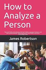 How to Analyze a Person