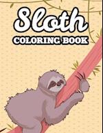 Sloth Coloring Book