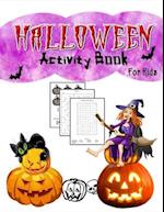 Halloween Activity Book For Kids