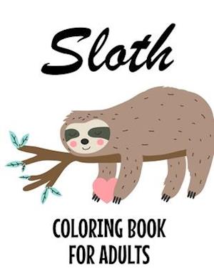 Sloth Coloring Book For Adults