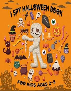 I Spy Halloween Book for Kids Ages 2-5