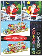 Find Difference Coloring Book For Kids