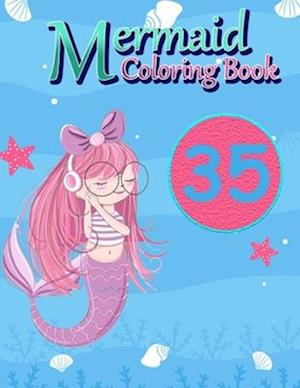 Mermaid Coloring Book