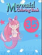 Mermaid Coloring Book