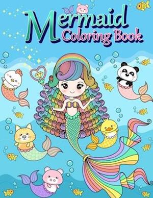 Mermaid Coloring Book