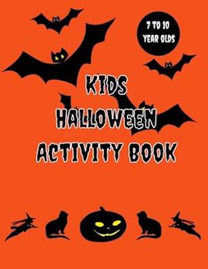 Kids Halloween Activity Book