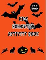 Kids Halloween Activity Book