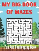Fun And Challenging My Big Book Of Mazes Book