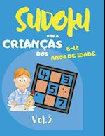 Sudoku para crianças dos 8 - 12 anos de idade