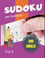 Sudoku per bambini - 300 griglie