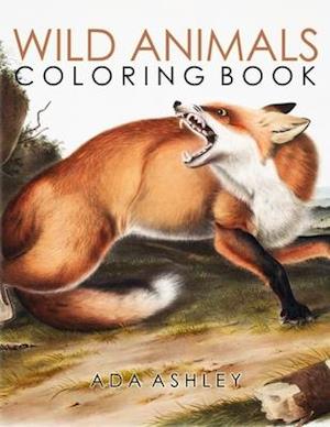 Wild Animals Coloring Book