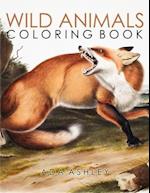 Wild Animals Coloring Book