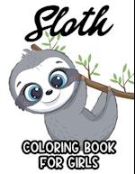 Sloth Coloring Book For Girls