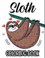 Sloth Coloring Book