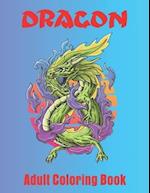 Dragon Adult Coloring Book