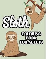 Sloth Coloring Book For Adults