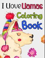 I Llove Llamas Coloring Book