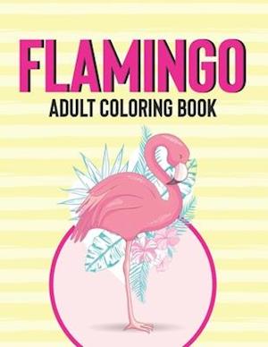 Flamingo Adult Coloring Book