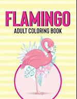 Flamingo Adult Coloring Book