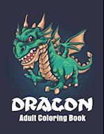 Dragon Adult Coloring Book