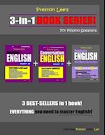 Preston Lee's 3-in-1 Book Series! Beginner English, Conversation English Lesson 1 - 20 & Beginner English 100 Word Searches For Filipino Speakers