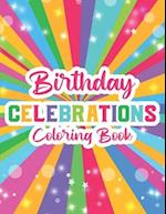 Birthday Celebrations Coloring Book