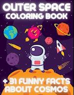 OUTER SPACE Coloring Book +31 Funny Facts About Cosmos