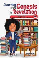 Journey From Genesis to Revelations: 66 Days of Devotionals and Affirmations for Kids 