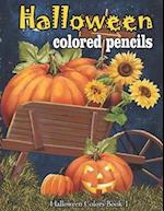 Halloween colored pencils