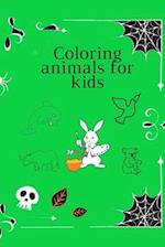 Coloring animals for kids