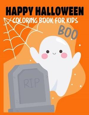 Hello Halloween Coloring Book for Kids